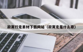 射阳寂寞行走素材下载网站（寂寞走是什么歌）